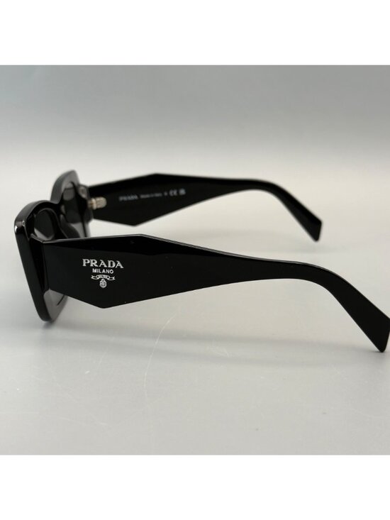 Prada PR 08YS 1AB5S0 Sunglasses Black Dark Grey 51 18 145 3N READ main image 10